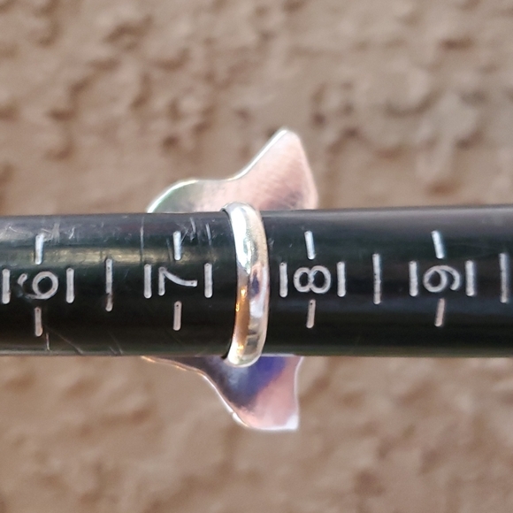 New Unique Bi-Color Tourmaline 925 Silver Ring. - Picture 16 of 16